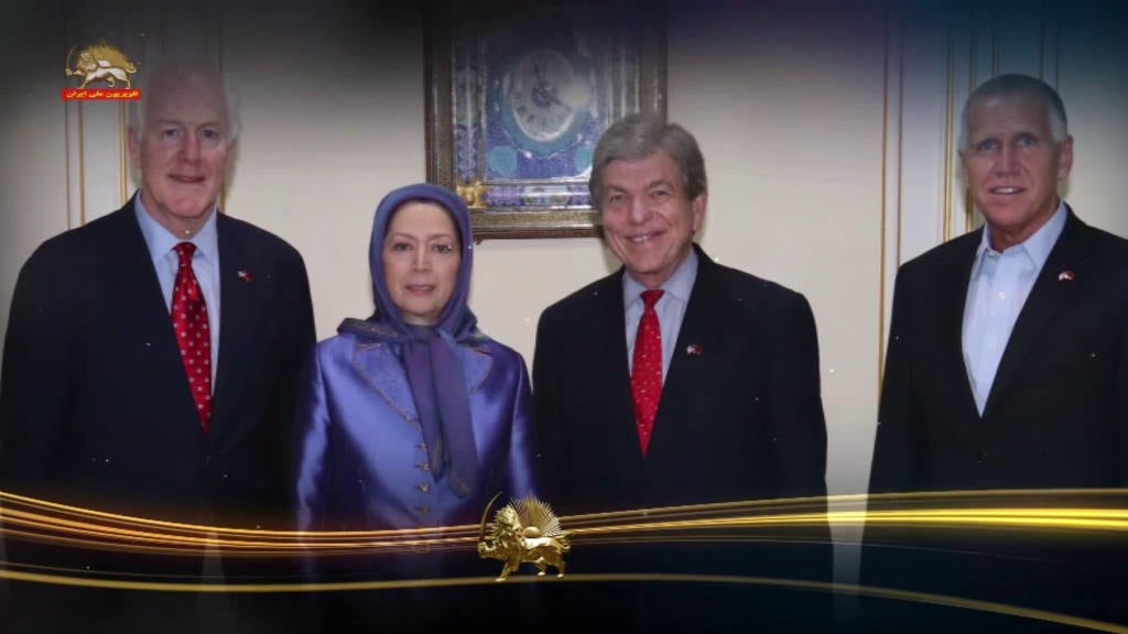 دیدار هیئت عالیرتبه سنای آمریکا با رئیس جمهور برگزیده مقاومت ایران مریم رجوی در تیرانا