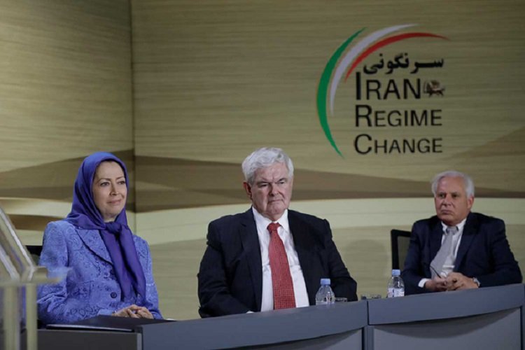 مریم-رجوی- تریسلی-نیوتج گینگریچ