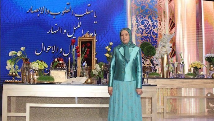 مریم رجوی - مراسم نوروزی