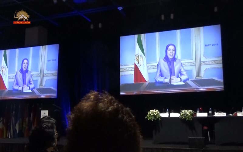 شرکت هیأتی از کمیسیون زنان شورای ملی مقاومت در کنفرانس بین‌المللی فدراسیون جهانی زنان قاضی با شرکت 900 زن قاضی از 80 کشور 5 قاره جهان پیام مریم رجوی  به کنفرانس بین المللی فدراسیون جهانی زنان قاضی