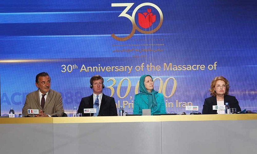 مریم رجوی -سی‌امین سالگرد قتل عام ۳۰ هزار زندانی سیاسی