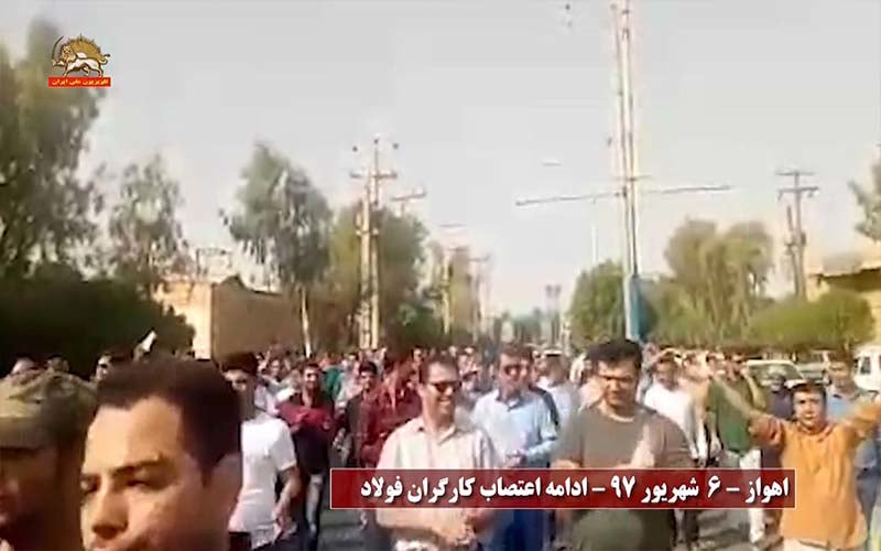 اعتصاب کارگران در اهواز، شاهرود، سمنان و دامغان،اعتراض کارگان قزوین ومال‌باختگان کاسپین در رشت و تهران