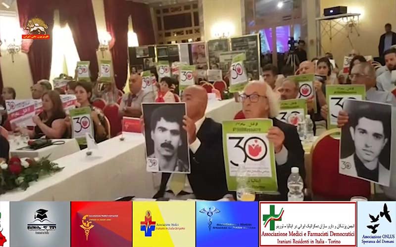 در گردهمآیی جوامع ایرانی در برن سوئیس همچنین ندا امانی سخنانی ایراد کرد.