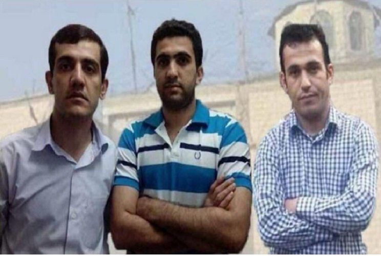 اعدام سه جوان کرد توسط رژیم جنایتکار آخوندی در ایران