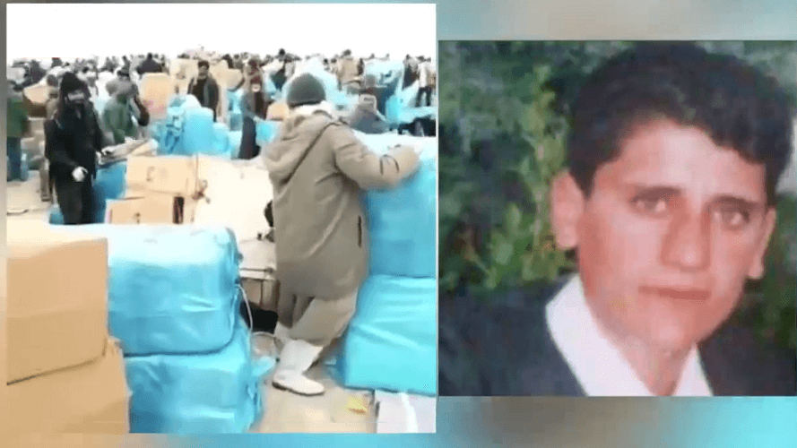 کشته شدن یک کولبر