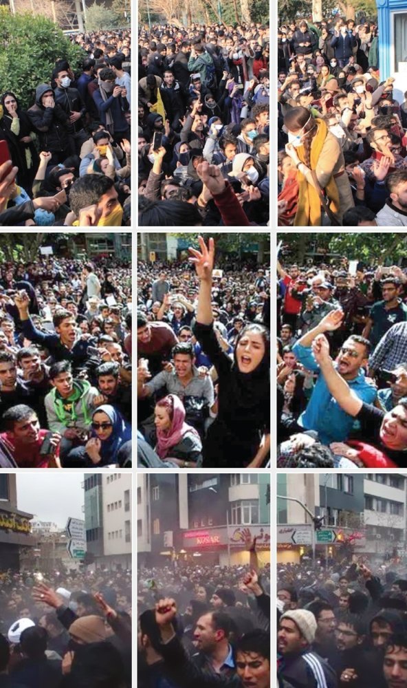 روزنامه الحیات (لندن) 7 بهمن 1397: کانونهای شورشی پایگاههای بسیج سرکوبگر رابه آتش میکشند
