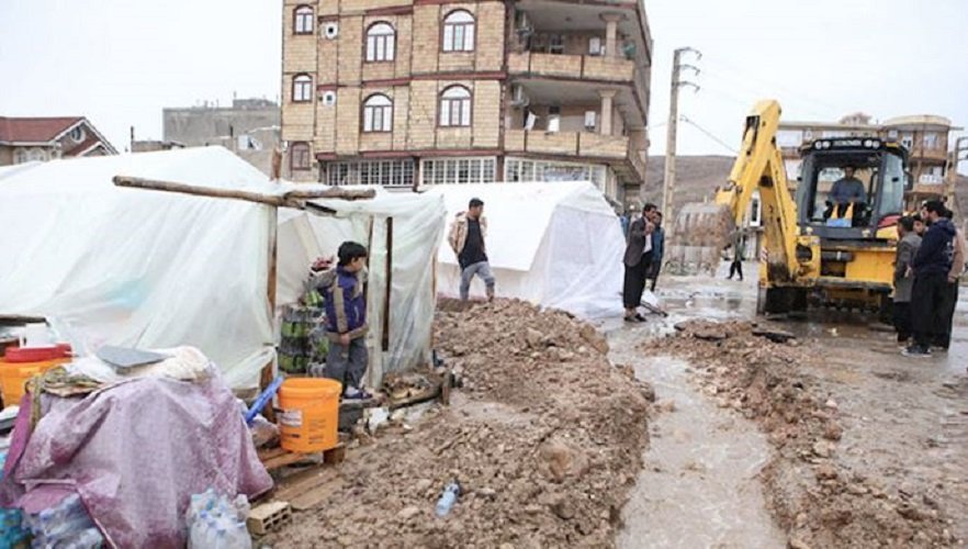 وضعیت وخامت بار زلزله زدگان - استان کرمانشاه