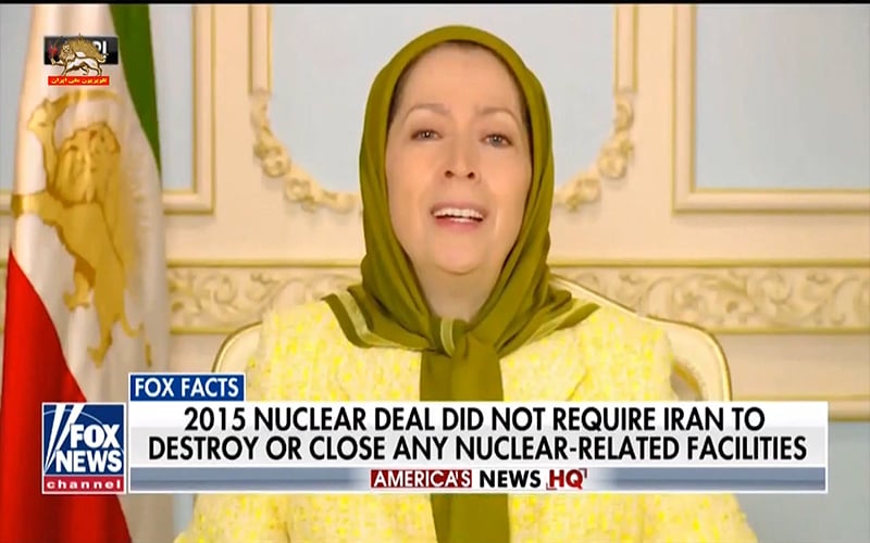 مریم رجوی: جامعه بین‌المللی باید حق و خواسته‌های مردم ایران برای سرنگونی رژیم ملاها را به‌رسمیت بشناسد