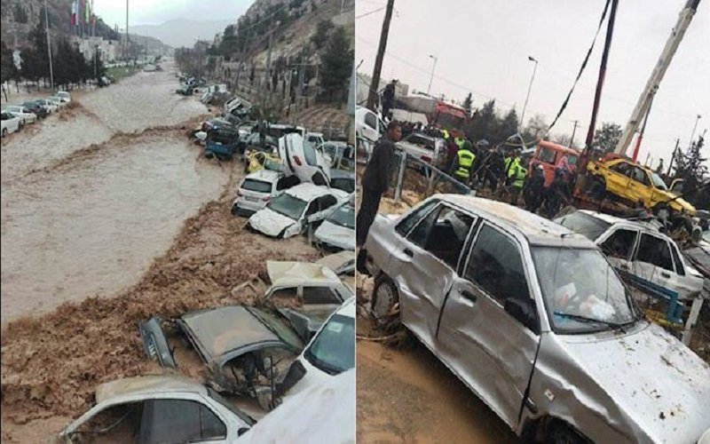 سیل ویرانگر در شهر های ایران