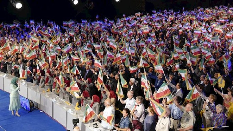بازدید و کنفرانس بین‌المللی در اشرف ۳ با حضور مریم رجوی