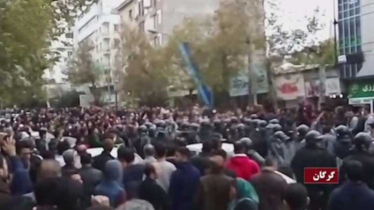 تصاویر قیام آبان 98 در ایران