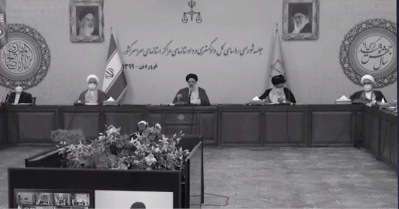 هشدار ابراهیم رئیسی سرجلاد قضاییه خامنه‌ای در وحشت از پیامدهای قیام افرین سیاستهای مجرمانه رژیم در فاجعه کرونا