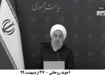 سیاست‌های امنیتی نظام‌آخوندی برای‌فرستادن مردم به‌قربانگاه‌کرونا در سخنان وقیحانه آخوند حسن روحانی