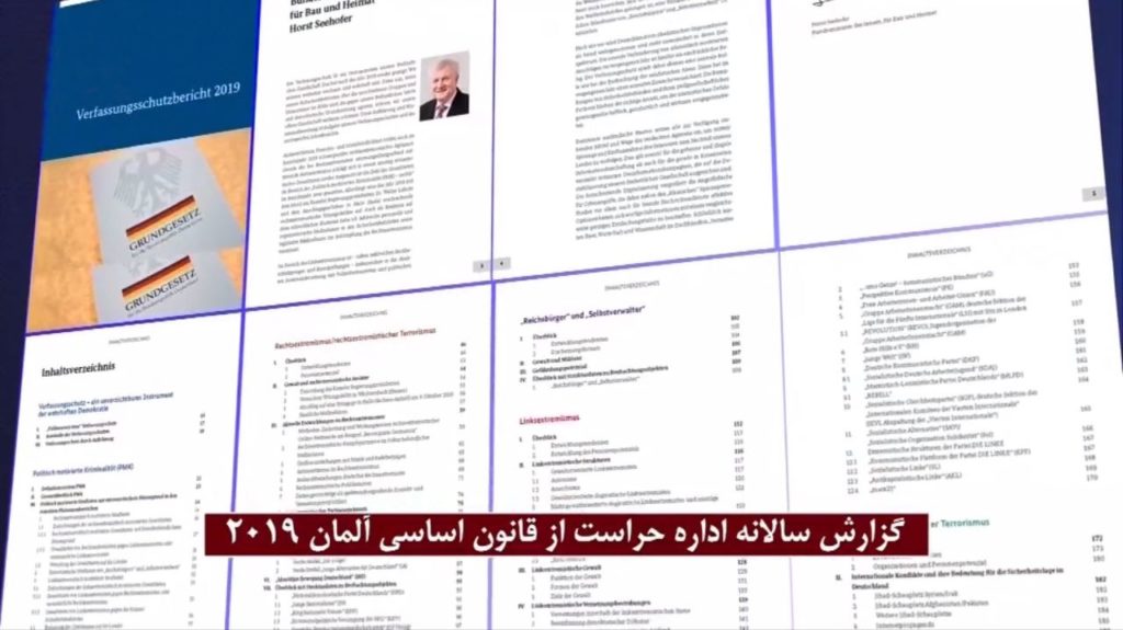 بمب‌گذاری اسدالله اسدی درگزارش‌سال۲۰۱۹ اداره حراست‌از قانون اساسی آلمان