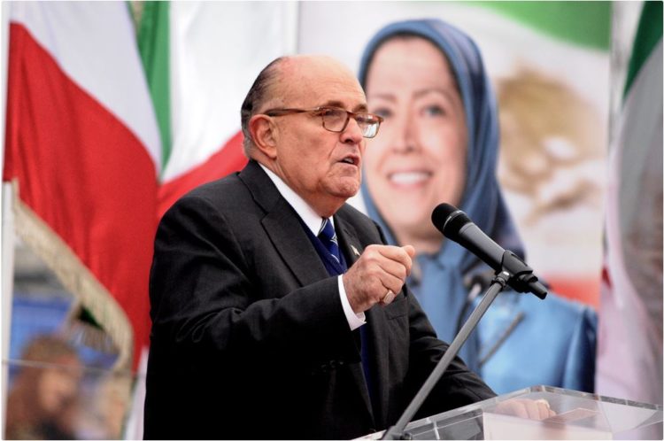 سخنرانی رودی جولیانی درکنفرانس بینالمللی اینترنتی ایران آزاد با سیهزار نقطه درجهان