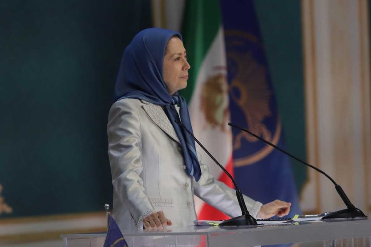 سخنرانی مریم رجوی دراجلاس شورای ملی مقاومت، جایگزین دمکراتیک و راه حل برای آینده ایران