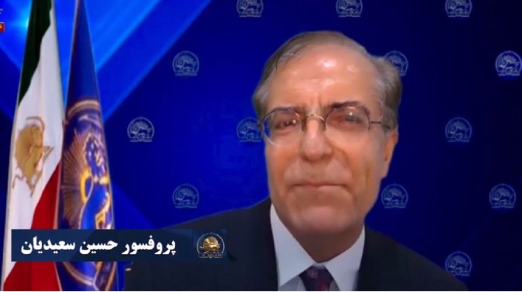 پروفسور حسین سعیدیان: مسعود رجوی استاد وراهنمای مرزبندی باشیخ وشاه است