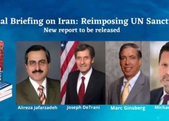 کنفرانس مطبوعاتی نمایندگی شورای ملی مقاومت ایران در آمریکا؛ ضرورت تحریم همهجانبه رژیم آخوندی