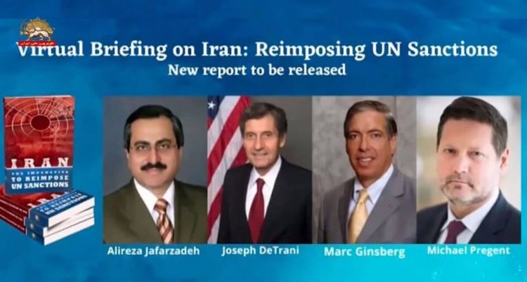 کنفرانس مطبوعاتی نمایندگی شورای ملی مقاومت ایران در آمریکا؛ ضرورت تحریم همهجانبه رژیم آخوندی