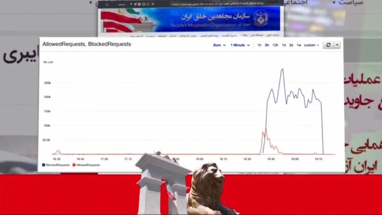 سایبری خامنهای بهسایت مجاهدین خلق ایران حملات دیوانهوارش را ادامه میدهد