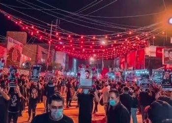 نبردبا یزیدزمانه، خامنه ای ومزدورانش درعراق، کارزار امسال عزاداران حسینی درآن کشور