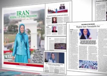 مریم رجوی، درویژه نامه واشینگتن تایمز، ایران برای آزادی به پا می خیزد، درباره گردهمایی جهانی ایران آزاد