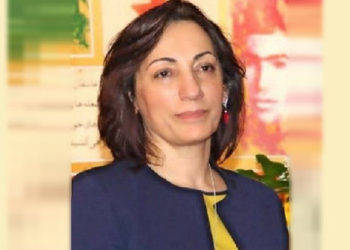 زینت میرهاشمی سردبیر نشریه نبرد خلق ، عضو شورای ملی مقاومت ایران