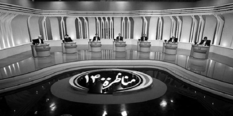 بی آبرویی بین المللی مناظره کاندیداهای فرمایشی در انتخابات آخوندی