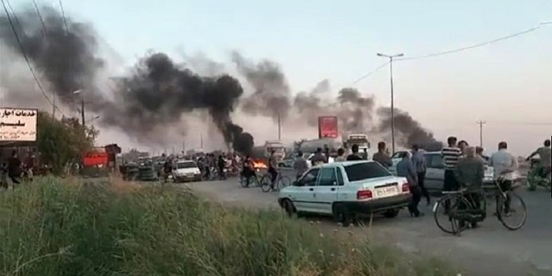 قیام خوزستان در اعتراض به بی آبی - مجموعه کلیپ از شهرهای شورشگر