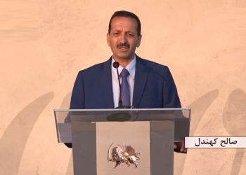 سخنرانی زندانی سیاسی سابق صالح کهندل در گردهمایی ایران آزاد