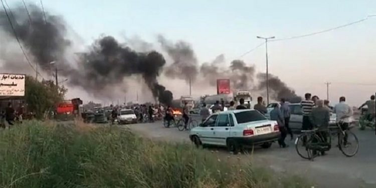 قیام خوزستان در اعتراض به بی آبی - مجموعه کلیپ از شهرهای شورشگر