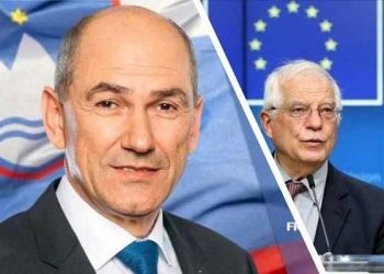 موضع جوزف بورل درباره سخنرانی نخست وزیر اسلوونی در اجلاس جهانی ایران آزاد