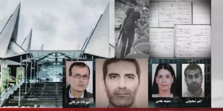 آنتورپ - بلژیک سومین جلسه دادگاه استیناف بمبگذاری در گردهمایی بزرگ مقاومت ایران در سال ۹۷