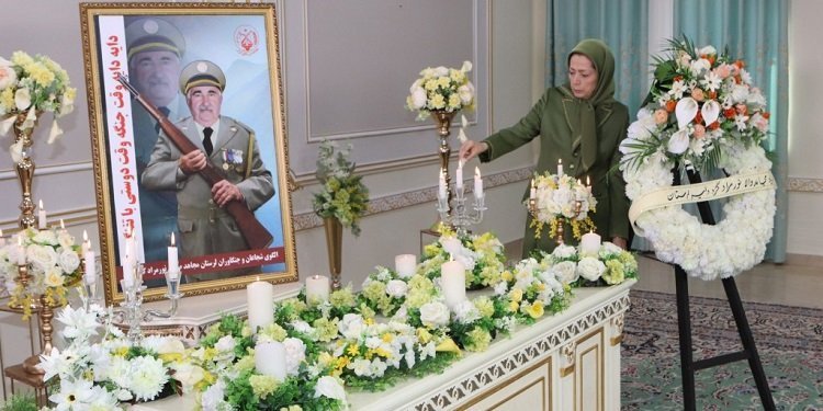 پیام تسلیت مریم رجوی- درود بر نورمراد شیر بیشه مقاومت و انقلاب و مظهر رادمردی مردم لرستان