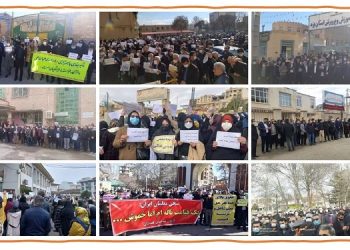 تجمع سراسری معلمان و فرهنگیان در ۷۸ شهر - ۲۹ استان