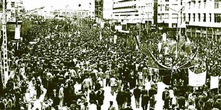 ۲۹ بهمن سالگرد قیام قهرمانانهٔ مردم تبریز در سال ۱۳۵۶