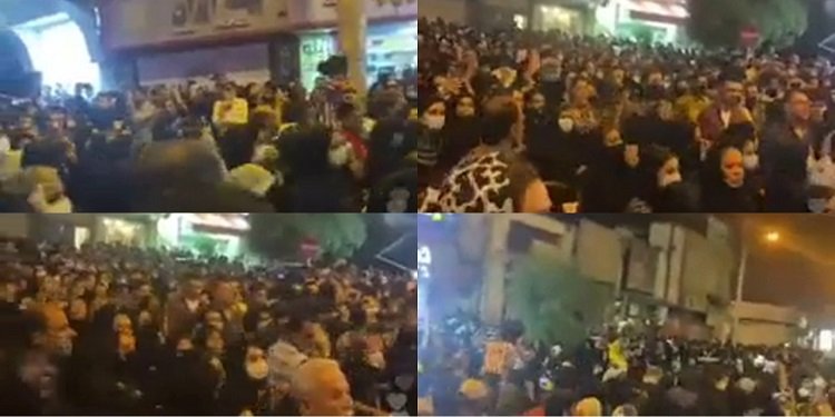 تظاهرات خشمگین مردم آبادان در اعتراض به فرو ریختن برج متروپل