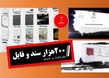 برخی از ۲۰۰ هزار سند و فایل محرمانه و سری بدست آمده از سازمان فرهنگ و ارتباطات اسلامی