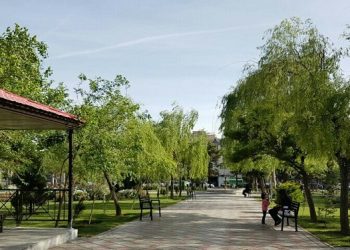 تهران پارک ارکیده پخش شعارهای سرنگونی، دمکراسی آزادی با مریم رجوی