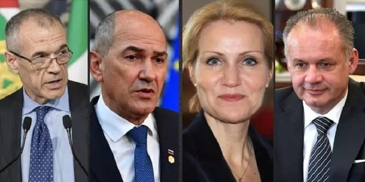 سخنرانی شخصیتها در کهکشان مقاومت ایران و ارتش آزادی، آندری کیسکا، هله تورنینگ اشمیت، یانس یانشا و کارلو کوتارلی