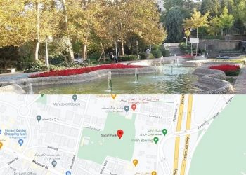تهران پارک صدف - پخش شعارهای سرنگونی حکومت یزیدی آخوندی سرنگون - پنجشنبه شب ۲۰ مرداد