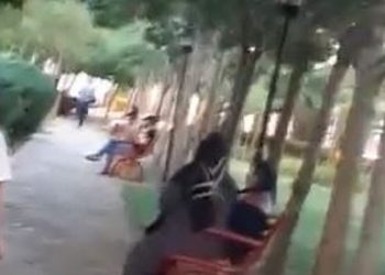 مشهد- بلوار جمهوری، پارک ریحانه – پخش شعارهای سرنگونی- پیام سرخ نهضت حسینی- مرگ بر خامنه‌ای لعنت بر خمینی