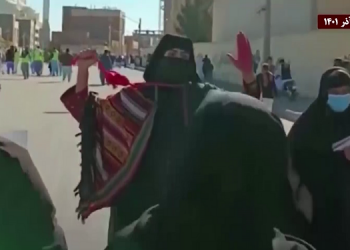 خروش زنان دلیر بلوچ علیه خامنه‌ای و پیام خانم مریم رجوی