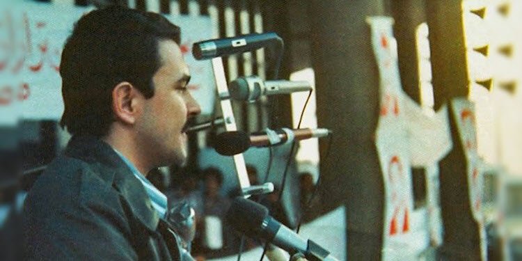 اولین سخنرانی مسعود رجوی پس از آزادی از زندان - دانشگاه تهران ۴ بهمن ۱۳۵۷