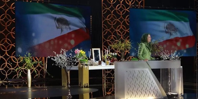 سخنرانی خانم مریم رجوی در مراسم نوروزی و تحویل سال نو