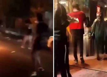 تظاهرات شبانه در تهران همزمان با روز جهانی کارگر