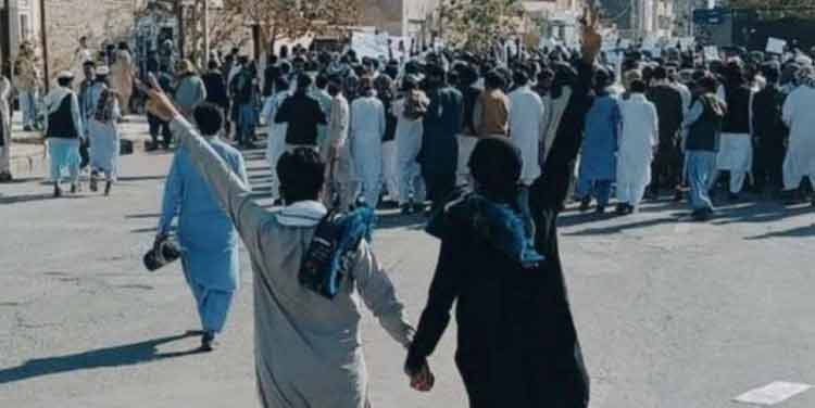 تظاهرات جوانان دلیر ایرانشهر، راسک، زاهدان، چابهار و پیشین در سیستان و بلوچستان با شعار مرگ بر خامنه‌ای