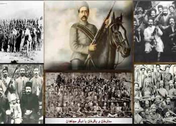 قیام قهرمانانه مردم تبریز به‌رهبری ستارخان