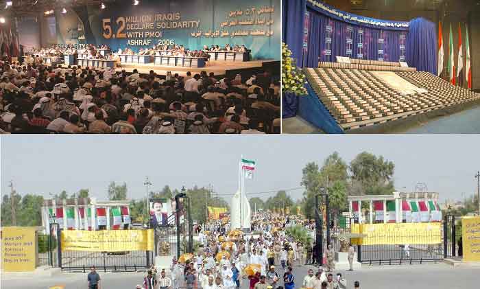 بیانیهٔ امضاء شده توسط ۵میلیون و ۲۰۰هزار عراقی شریف-تیر۸۵