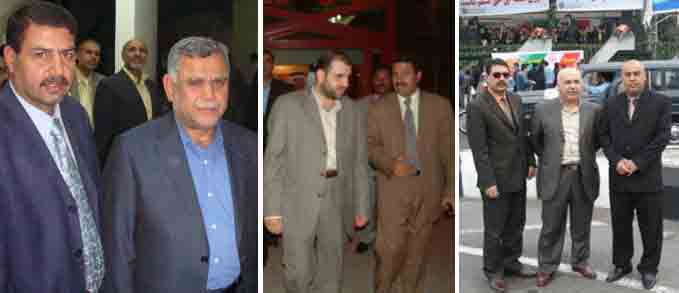 نافع عیسی با یک فرمانده نیروی قدس همراه با محسن حکیم و هادی عامری در تهران
